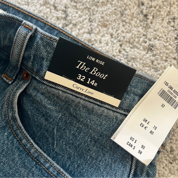 NWT Abercrombie Curve Love The Boot Low Rise - Picture 4 of 4